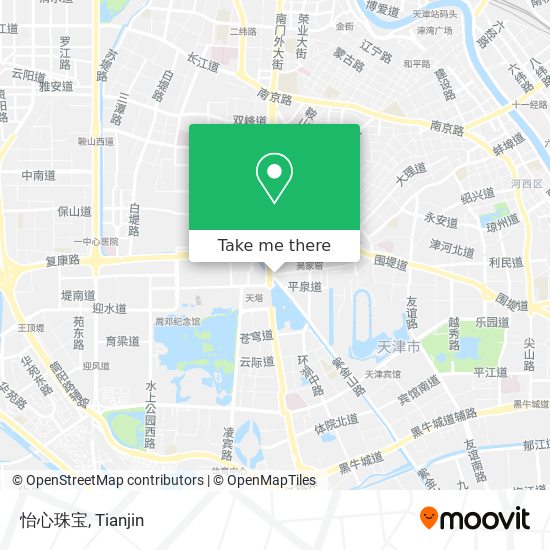 怡心珠宝 map