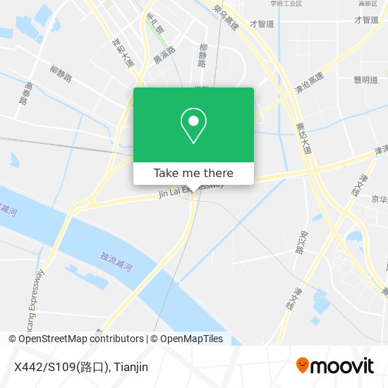 X442/S109(路口) map