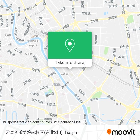 天津音乐学院南校区(东北2门) map