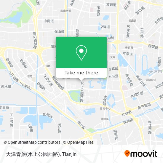 天津青旅(水上公园西路) map