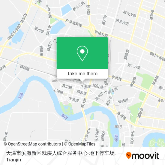 天津市滨海新区残疾人综合服务中心-地下停车场 map