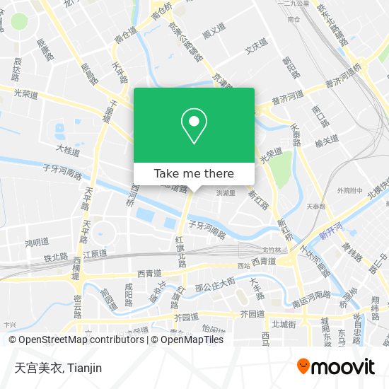 天宫美衣 map