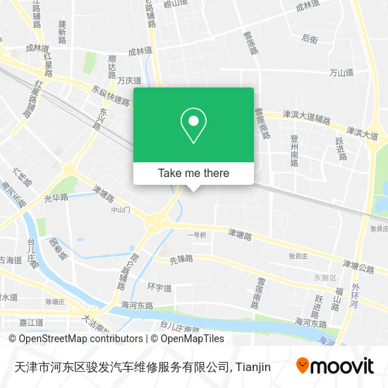 天津市河东区骏发汽车维修服务有限公司 map