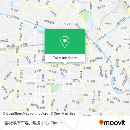 嘉贷易享车客户服务中心 map