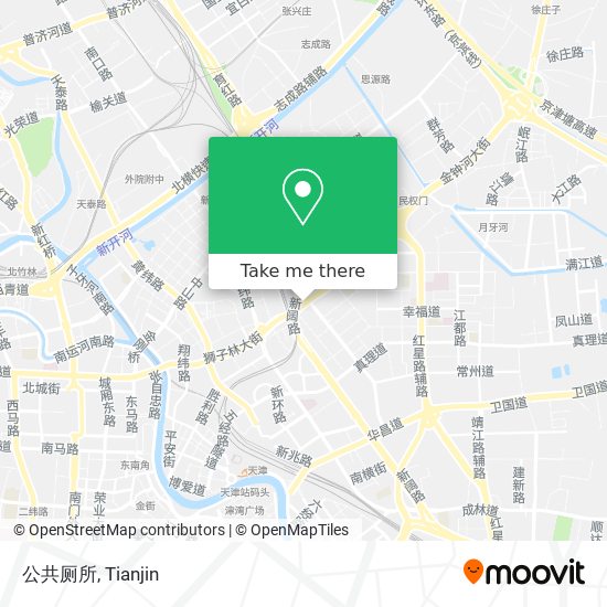 公共厕所 map