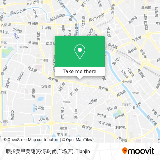 胭指美甲美睫(欧乐时尚广场店) map