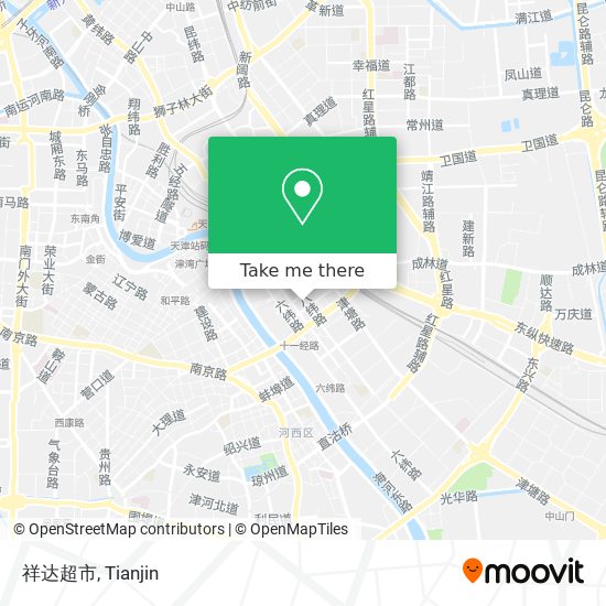 祥达超市 map