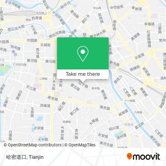 哈密道口 map
