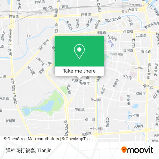 弹棉花打被套 map