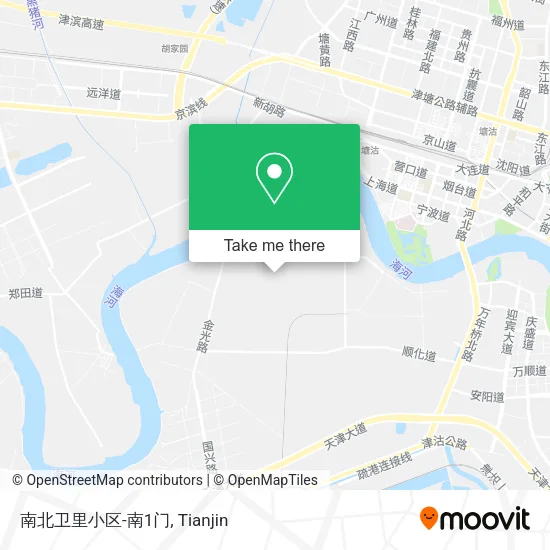南北卫里小区-南1门 map
