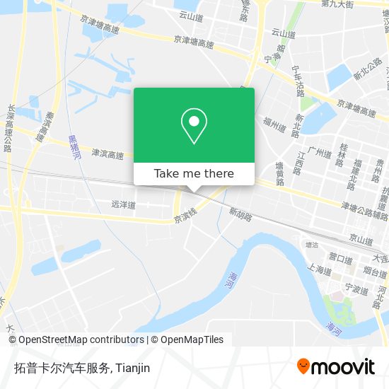 拓普卡尔汽车服务 map