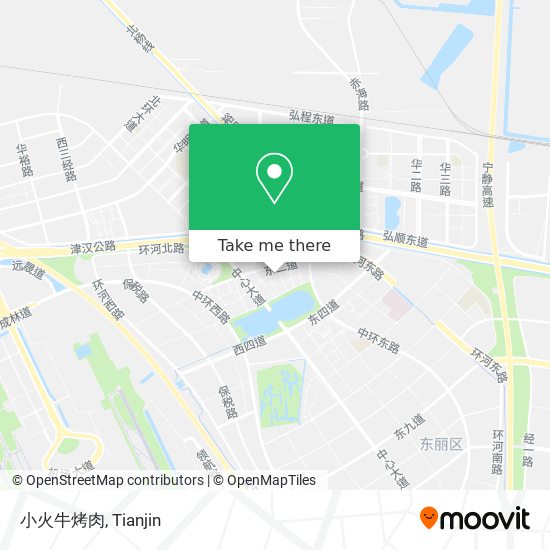 小火牛烤肉 map