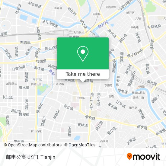 邮电公寓-北门 map