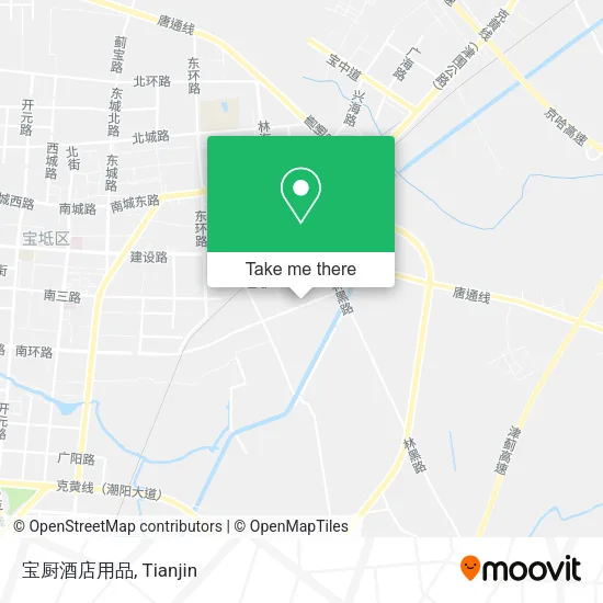 宝厨酒店用品 map