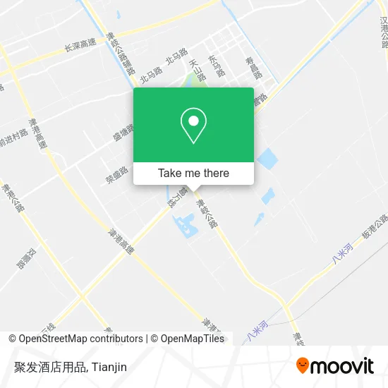 聚发酒店用品 map