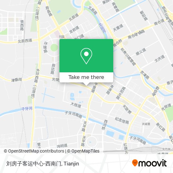 刘房子客运中心-西南门 map