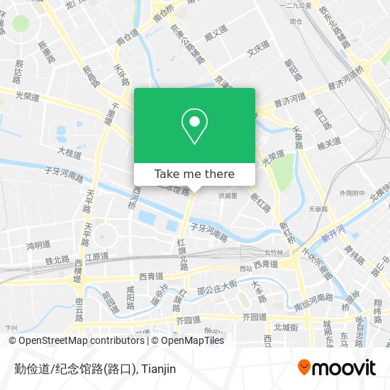 勤俭道/纪念馆路(路口) map