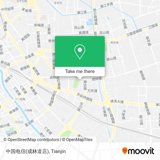 中国电信(成林道店) map