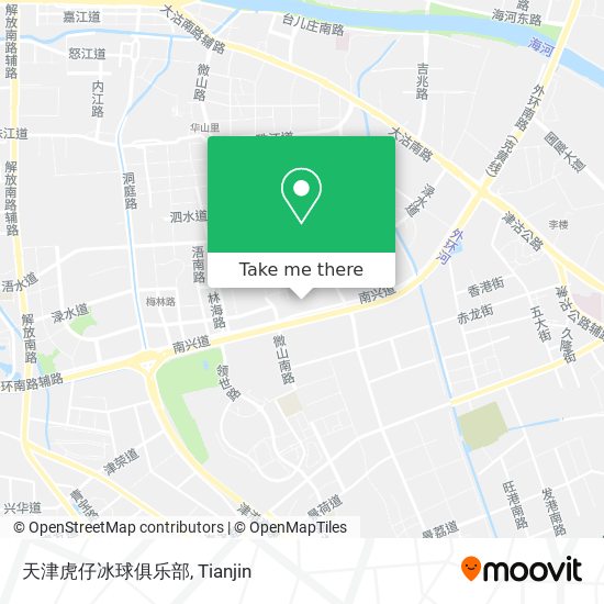 天津虎仔冰球俱乐部 map