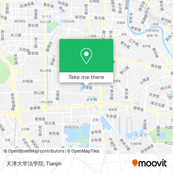 天津大学法学院 map