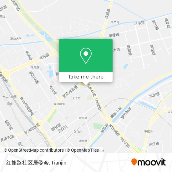 红旗路社区居委会 map