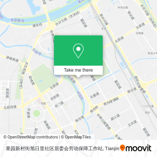 果园新村街旭日里社区居委会劳动保障工作站 map