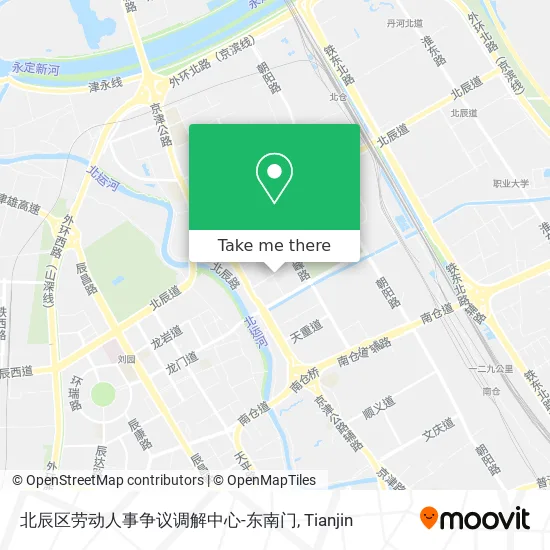 北辰区劳动人事争议调解中心-东南门 map