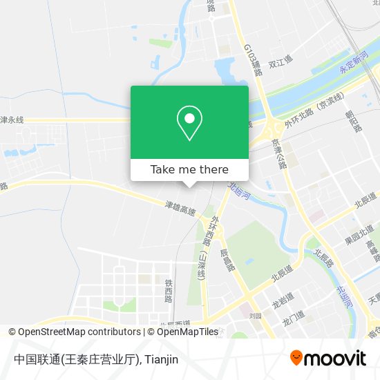 中国联通(王秦庄营业厅) map