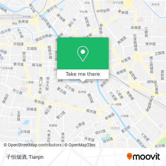子恒烟酒 map
