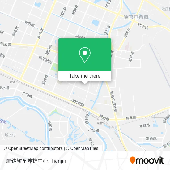 鹏达轿车养护中心 map