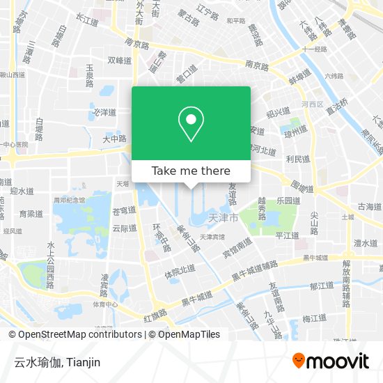云水瑜伽 map