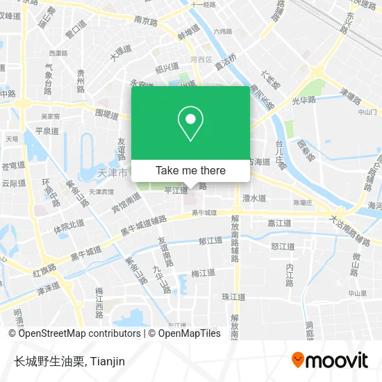 长城野生油栗 map