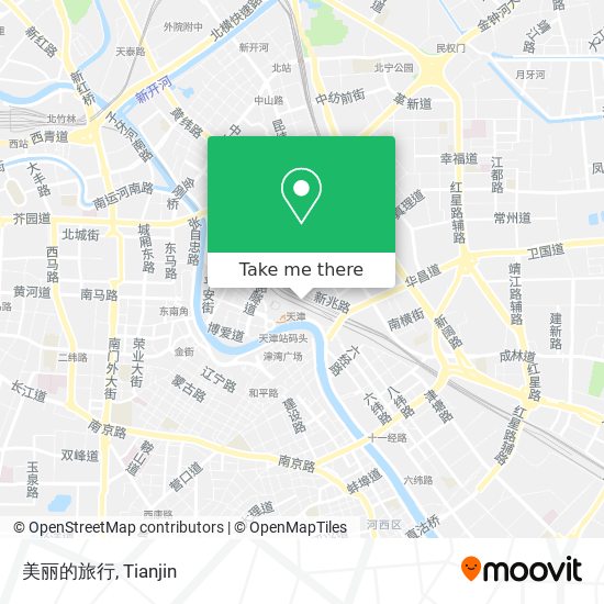 美丽的旅行 map