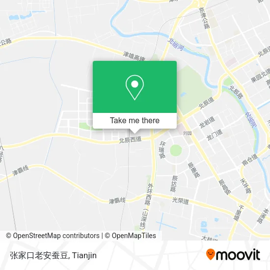 张家口老安蚕豆 map
