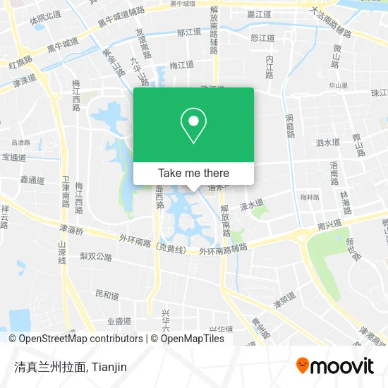 清真兰州拉面 map