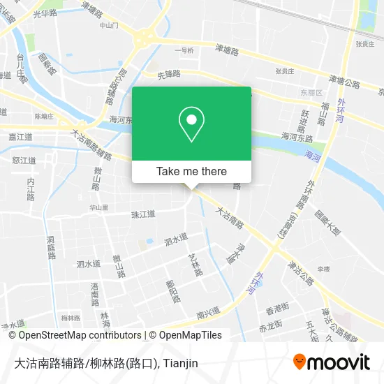 大沽南路辅路/柳林路(路口) map