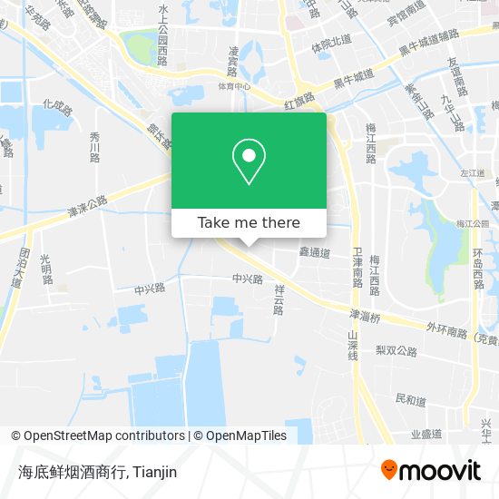 海底鲜烟酒商行 map