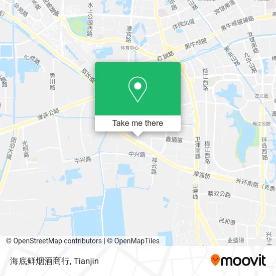 海底鲜烟酒商行 map