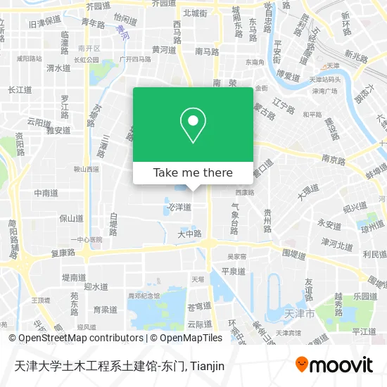天津大学土木工程系土建馆-东门 map