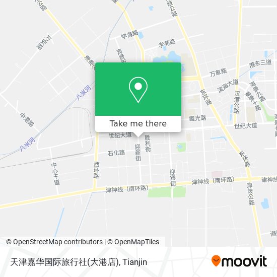 天津嘉华国际旅行社(大港店) map