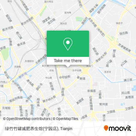 绿竹竹罐减肥养生馆(宁园店) map
