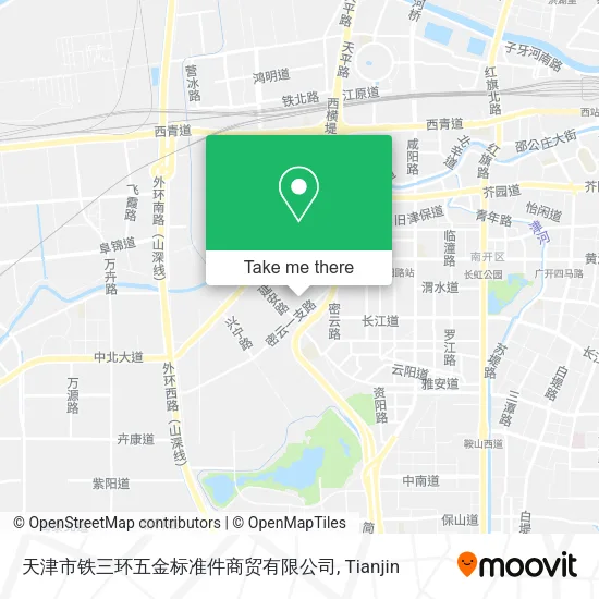 天津市铁三环五金标准件商贸有限公司 map