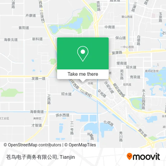苍鸟电子商务有限公司 map