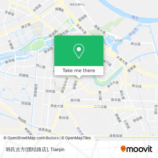 韩氏古方(团结路店) map