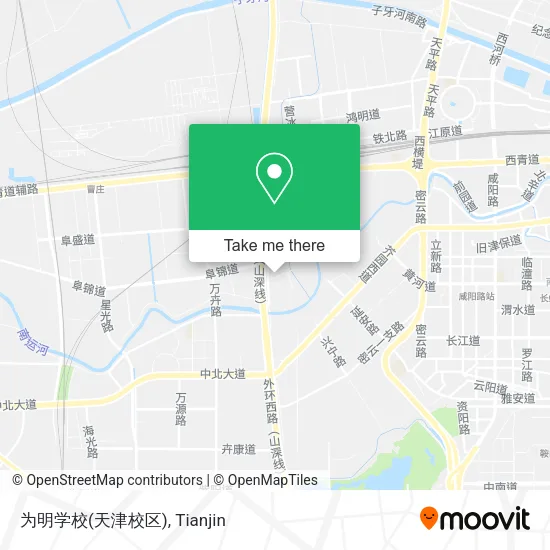 为明学校(天津校区) map