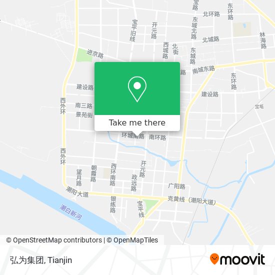 弘为集团 map
