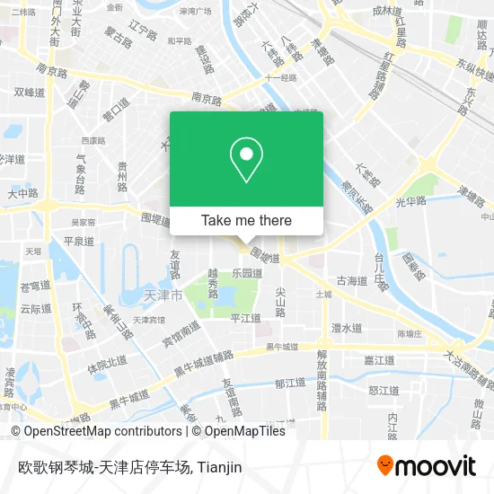 欧歌钢琴城-天津店停车场 map