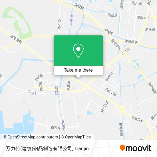 万力特(建筑)钢品制造有限公司 map