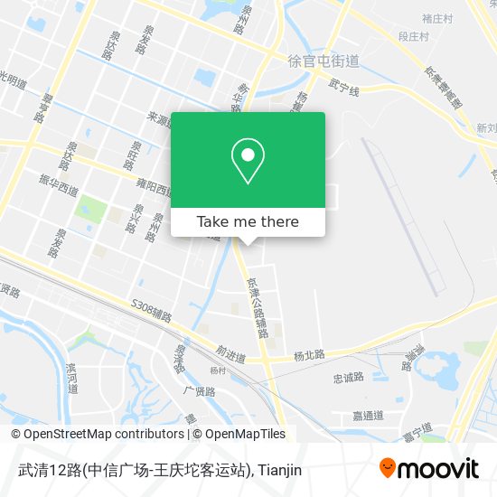 武清12路(中信广场-王庆坨客运站) map