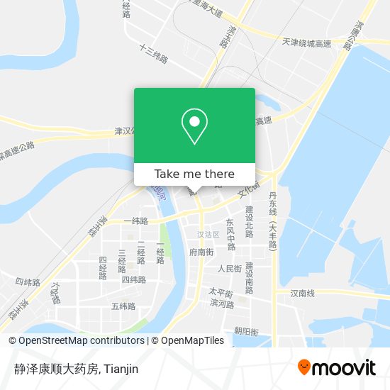 静泽康顺大药房 map